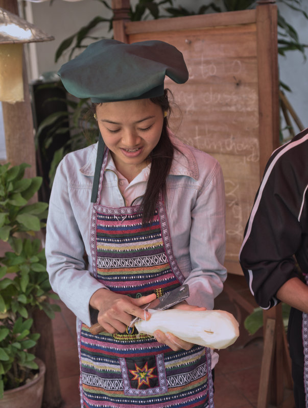 Luang Prabang, Cooking Class, Papaya